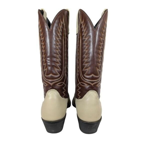 Laredo Flagstaff Collection Wingtip Western Boot Men's 8.5 (EW) 61161 Calf High - Picture 4 of 9